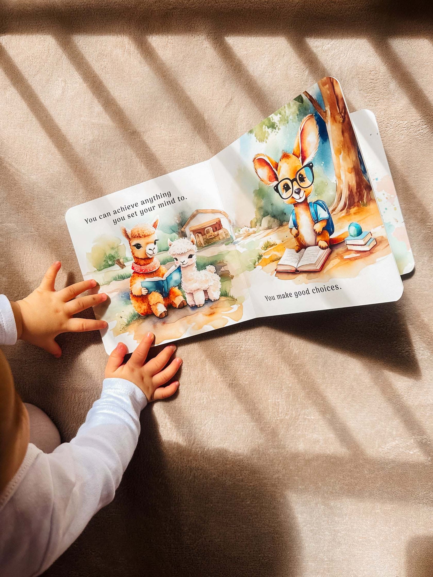 Growing Strong: Daily Affirmations for Little Ones 🐘💛 (Board Book)